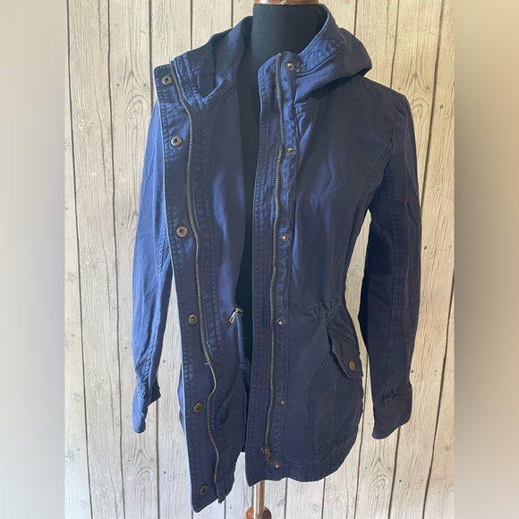 Forever 21 blue layered jacket - Picture 3 of 6